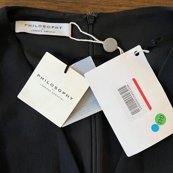 NWT PHILOSOPHY di LORENZO SERAFINI Short dresses Size 4 Made in Italy. - Picture 4 of 16